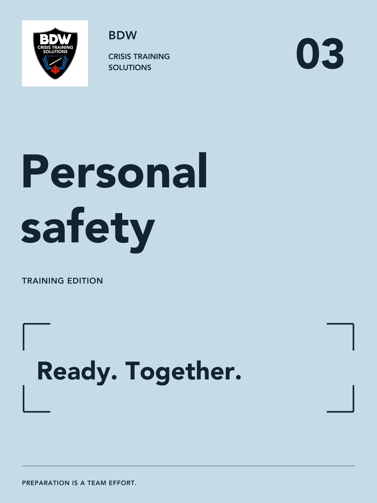 03 Personal safety training-cover concept
