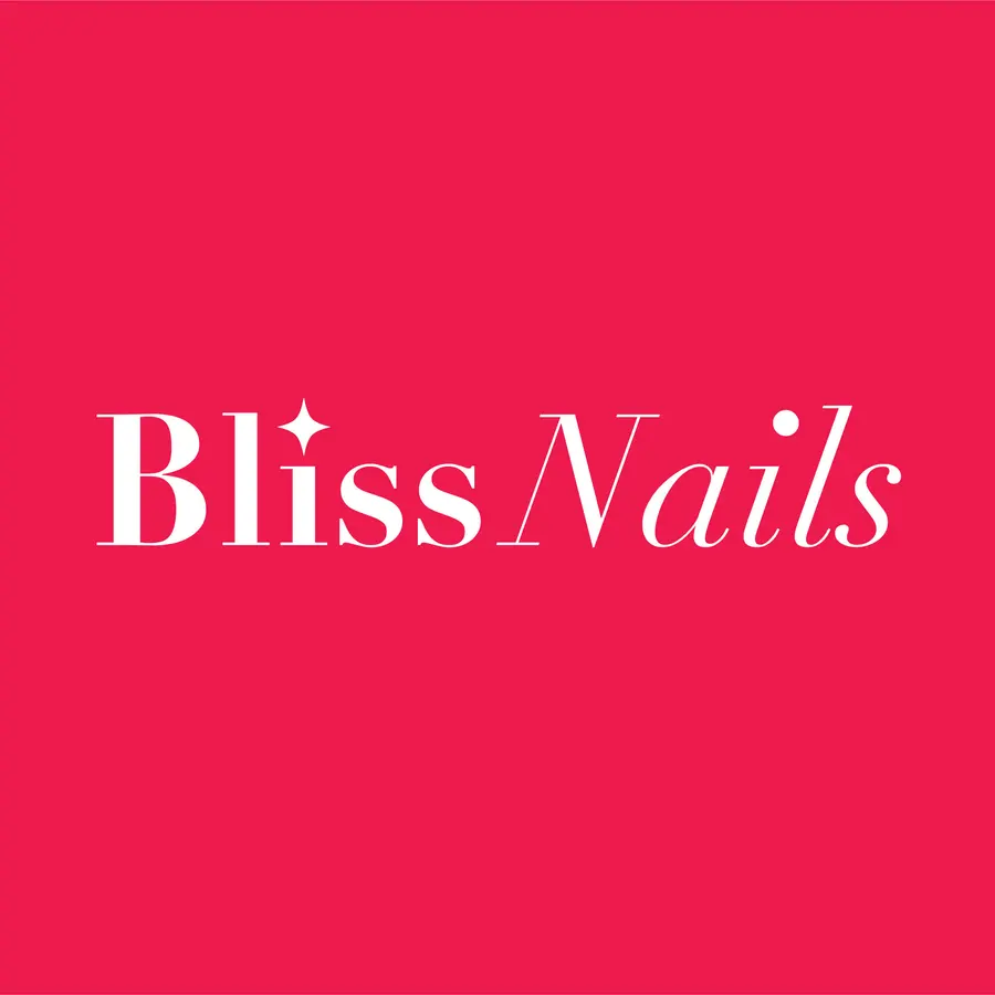 Square post: the wordmark reversed on magenta