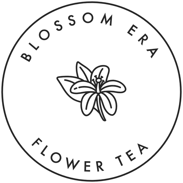 The Blossom Era seal in charcoal