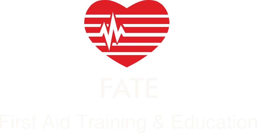 The FATE logo, reversed