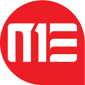 The MEhome speech-bubble mark