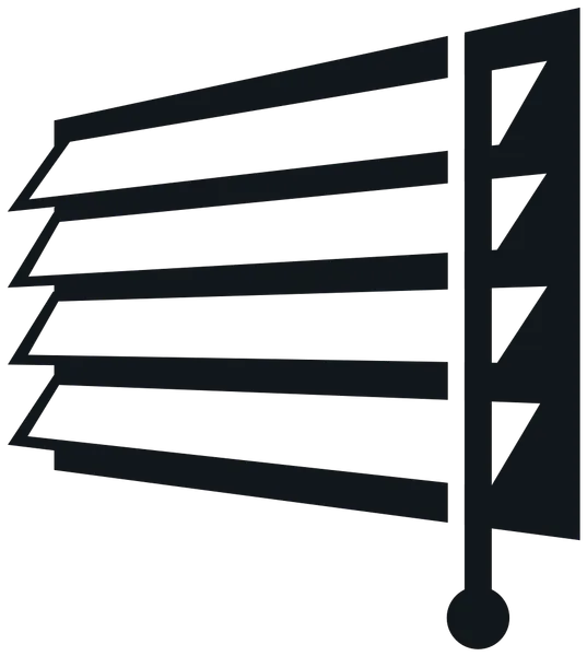 An early icon study: blind slats in perspective